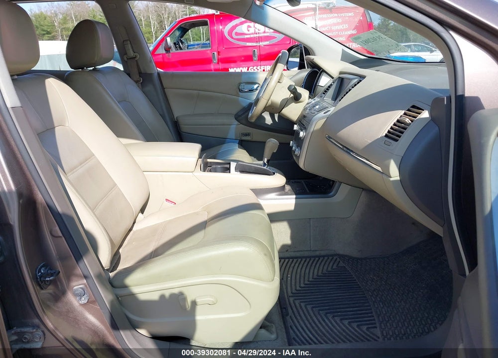 2012 NISSAN MURANO SL VIN: JN8AZ1MW5CW215460