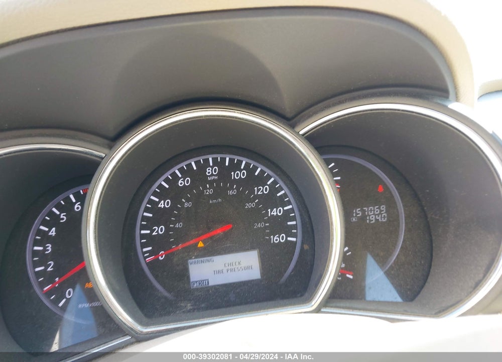 2012 NISSAN MURANO SL VIN: JN8AZ1MW5CW215460