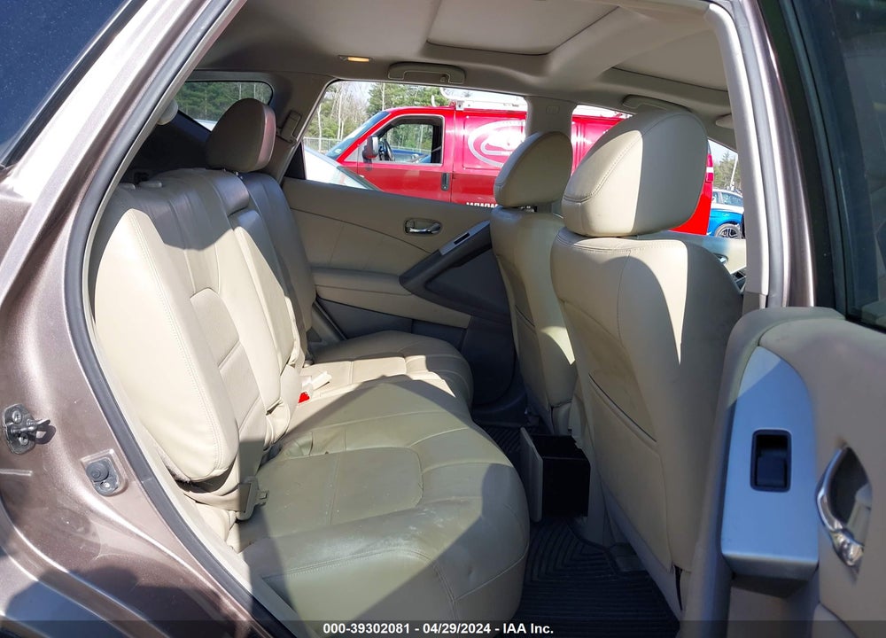 2012 NISSAN MURANO SL VIN: JN8AZ1MW5CW215460