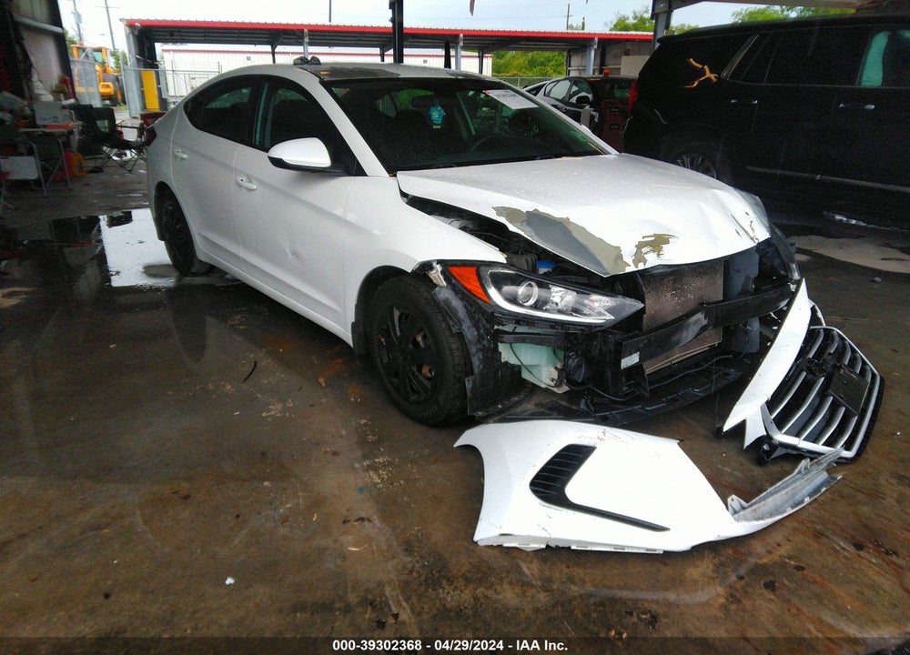 2018 HYUNDAI ELANTRA SE VIN: 5NPD74LF6JH307522