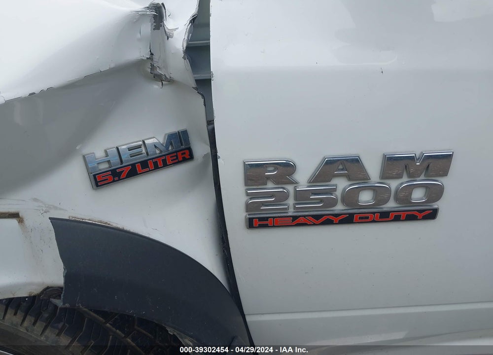 2016 RAM 2500 SLT VIN: 3C6TR5DT3GG182987
