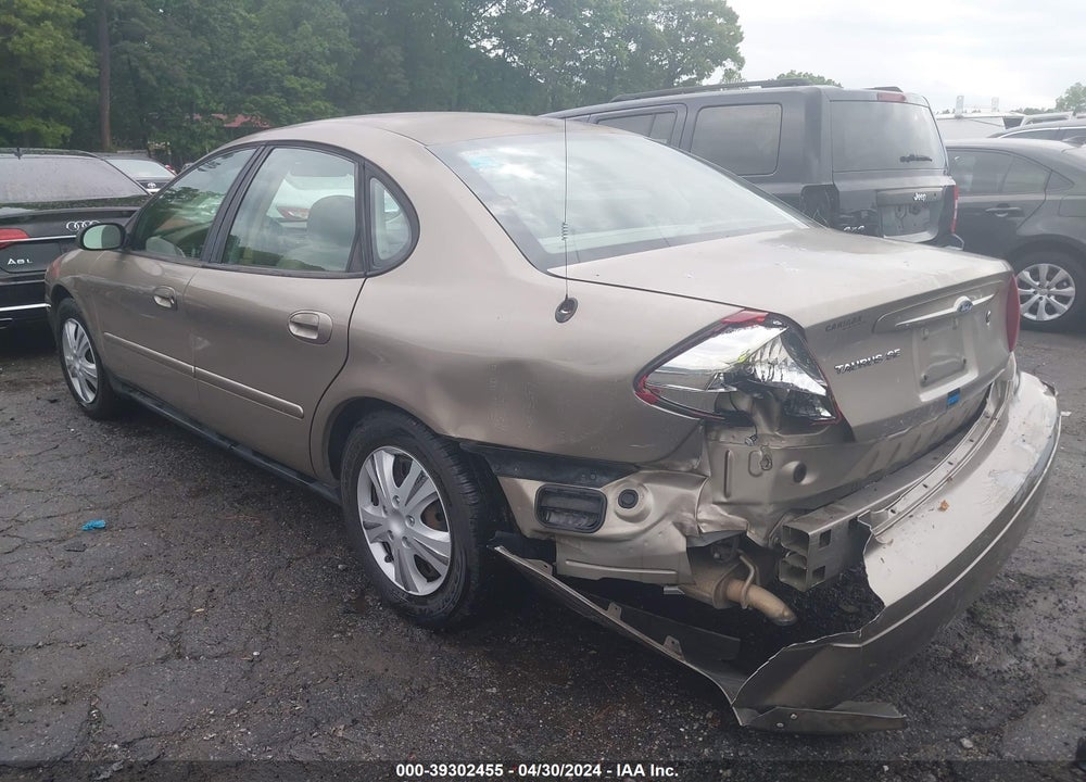 2007 FORD TAURUS SE VIN: 1FAFP53U37A212340