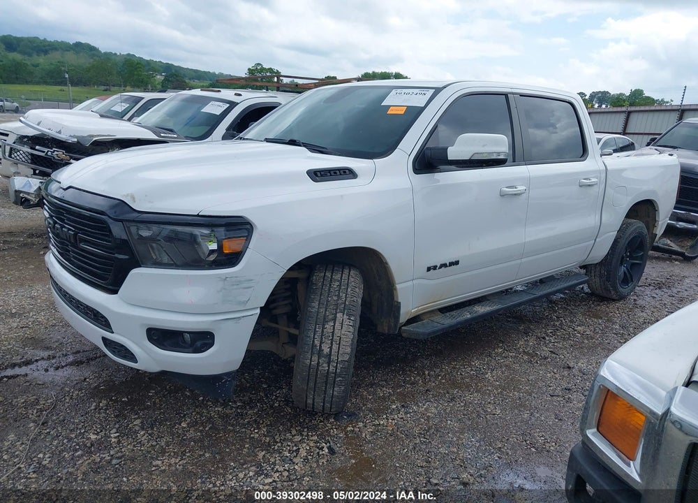 2020 RAM 1500 BIG HORN 4X4 5'7 BOX VIN: 1C6RRFFG5LN231527