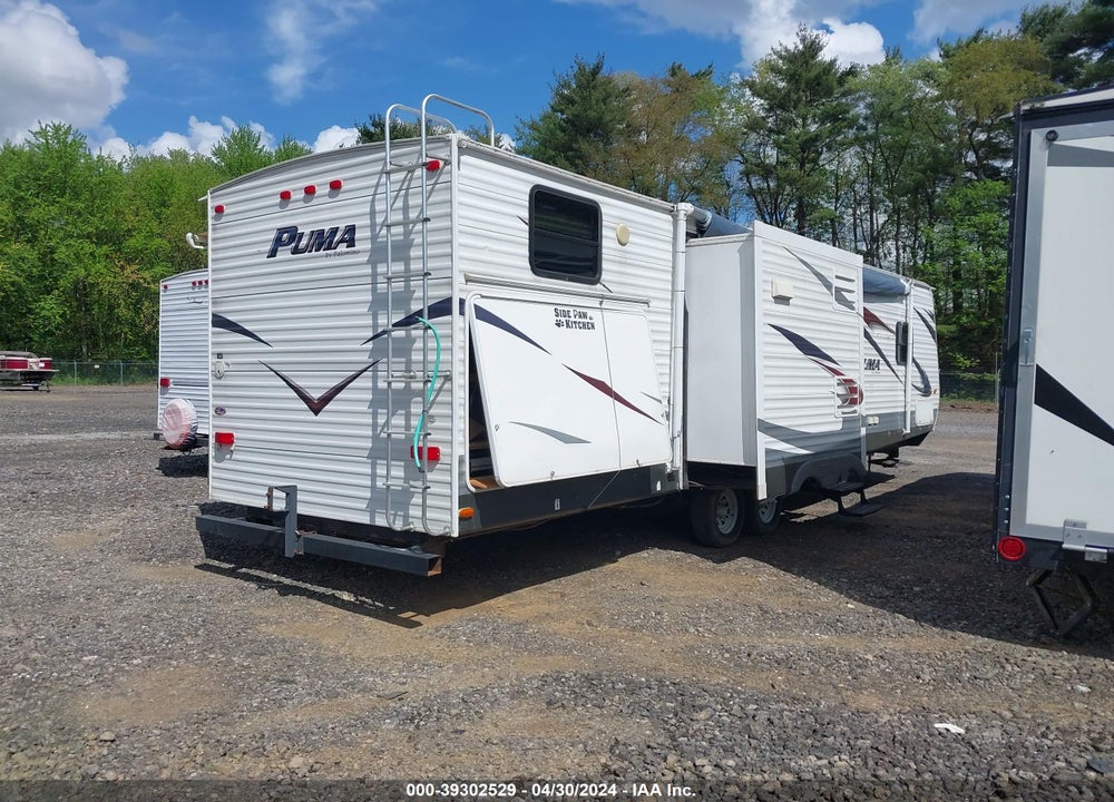 2013 FOREST RIVER PUMA VIN: 4X4TPUH27DP043005
