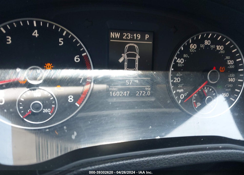 2012 VOLKSWAGEN PASSAT 2.5L SE VIN: 1VWBP7A35CC041214
