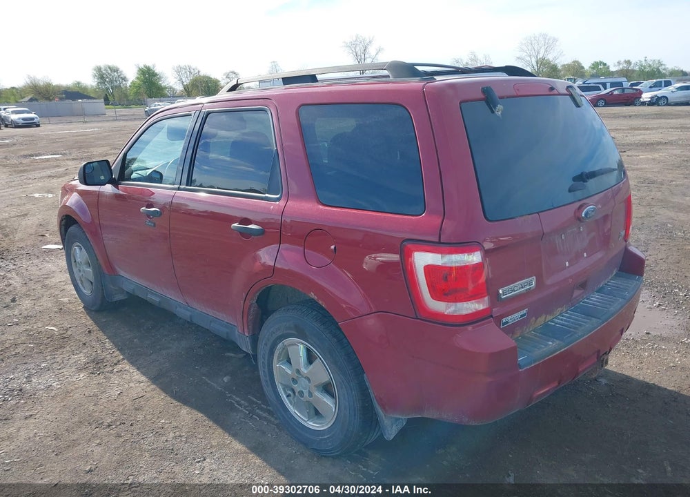2011 FORD ESCAPE XLT AUTOMATIC VIN: 1FMCU9DG7BKB87074