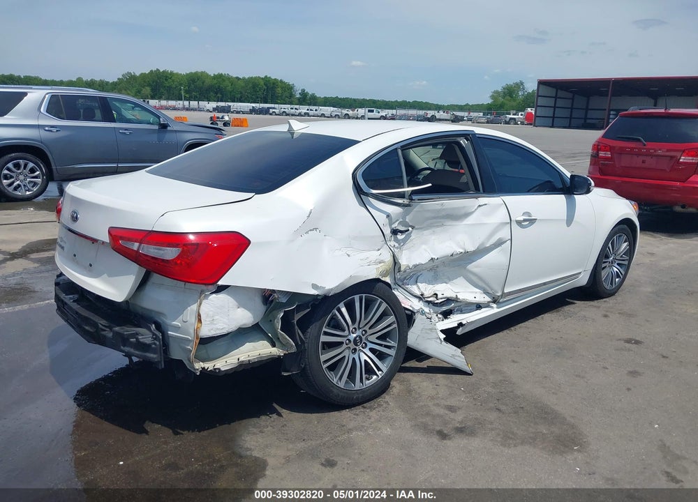 2016 KIA CADENZA VIN: KNALN4D76G5215194