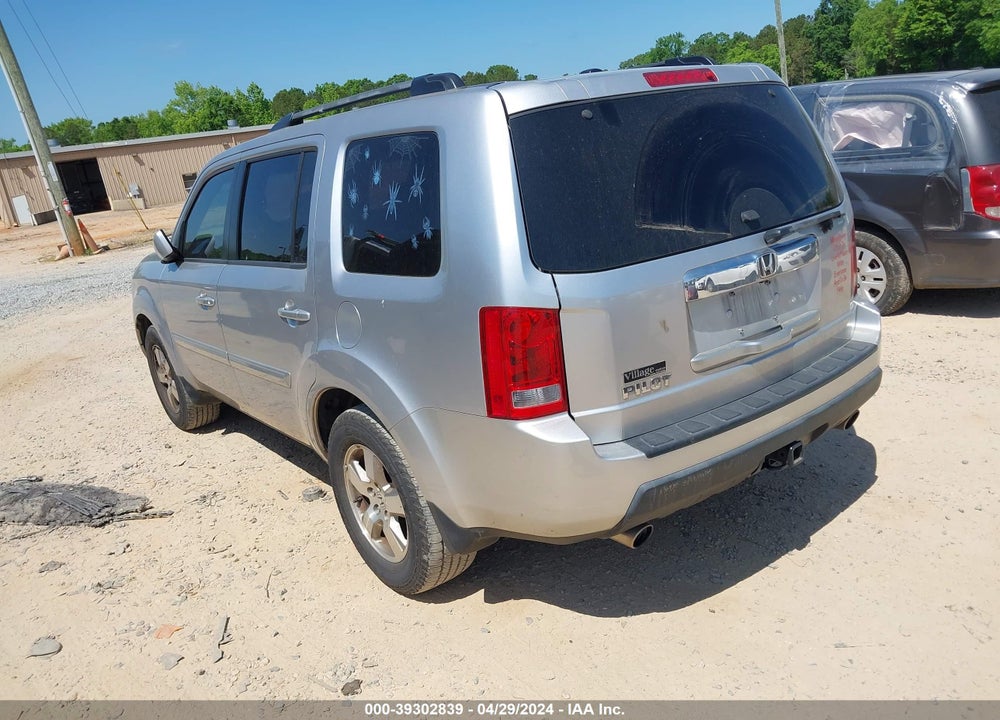 2011 HONDA PILOT EX-L VIN: 5FNYF3H72BB055588