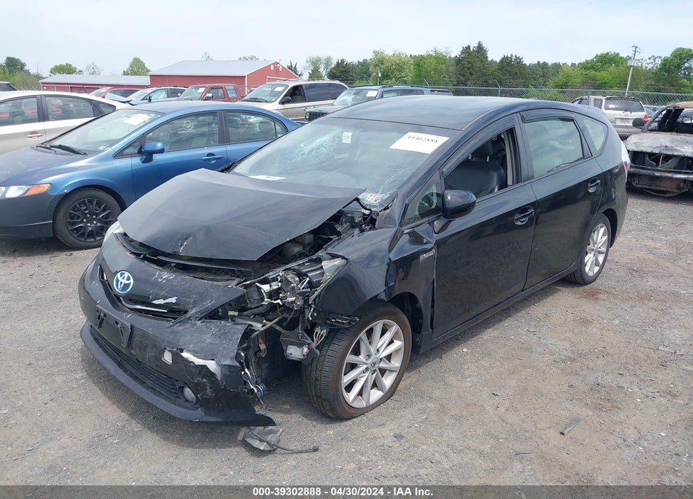 2014 TOYOTA PRIUS V FIVE VIN: JTDZN3EU4E3298905