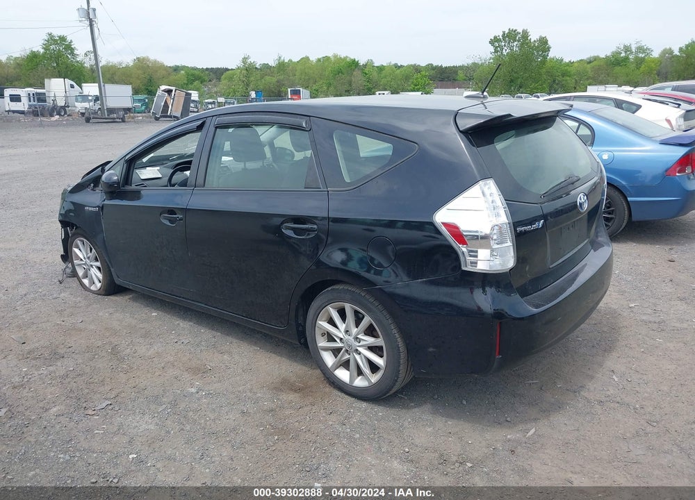 2014 TOYOTA PRIUS V FIVE VIN: JTDZN3EU4E3298905