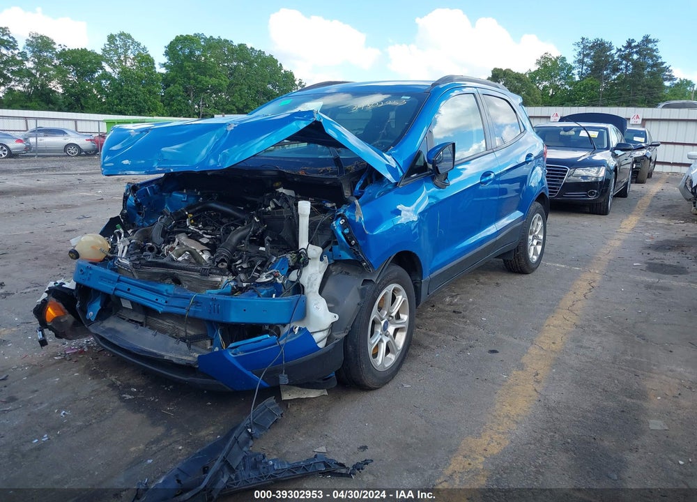2018 FORD ECOSPORT SE VIN: MAJ3P1TE2JC200129