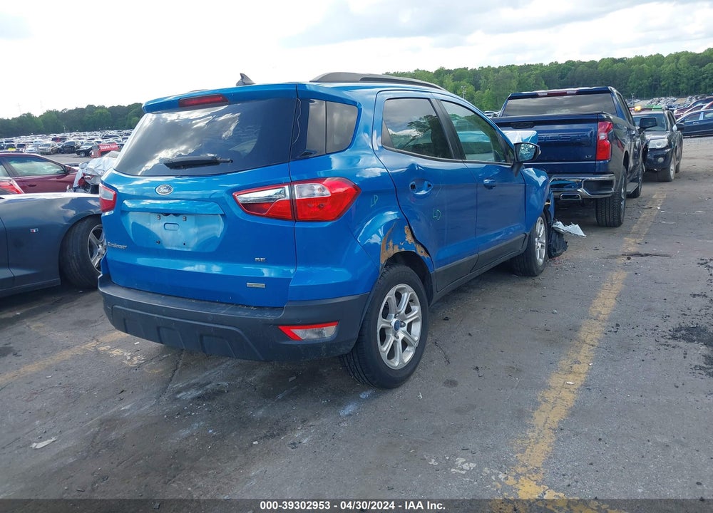 2018 FORD ECOSPORT SE VIN: MAJ3P1TE2JC200129