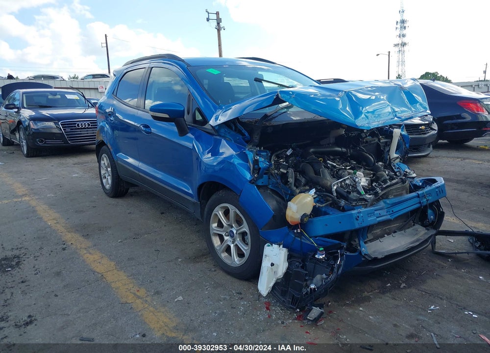2018 FORD ECOSPORT SE VIN: MAJ3P1TE2JC200129