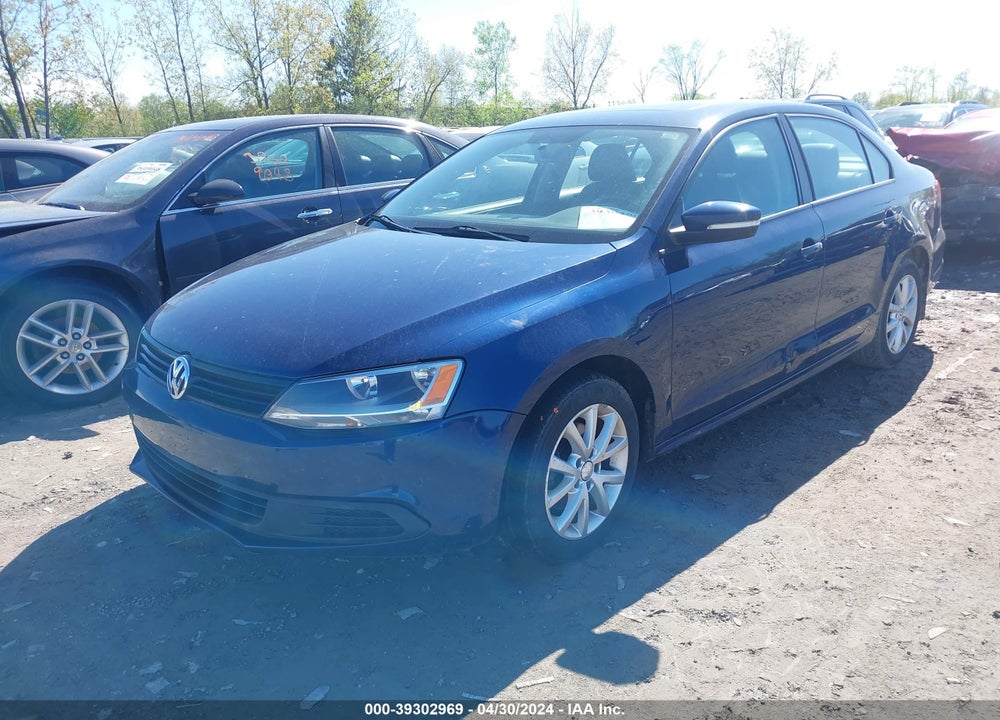 2011 VOLKSWAGEN JETTA 2.5L SE VIN: 3VWDZ7AJ8BM013633