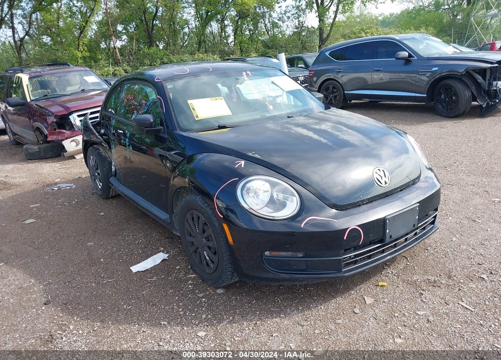 2012 VOLKSWAGEN BEETLE ENTRY VIN: 3VWFP7AT9CM616186