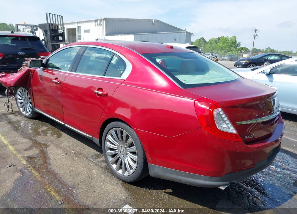 2015 LINCOLN MKS VIN: 1LNHL9DK6FG600155