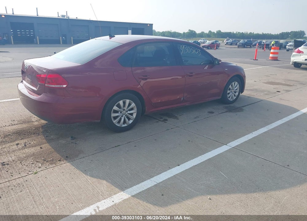 2015 VOLKSWAGEN PASSAT 1.8T WOLFSBURG EDITION VIN: 1VWAT7A38FC049710