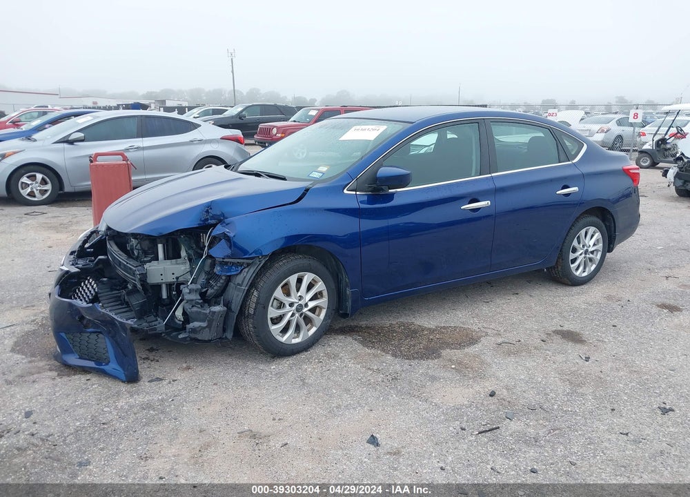 2019 NISSAN SENTRA S VIN: 3N1AB7AP0KY271252