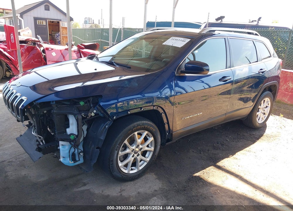 2018 JEEP CHEROKEE LATITUDE 4X4 VIN: 1C4PJMCBXJD570288