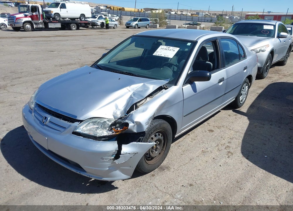 2003 HONDA CIVIC DX VIN: 2HGES151X3H573836