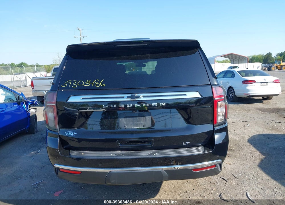 2022 CHEVROLET SUBURBAN 4WD LT VIN: 1GNSKCKD4NR208381