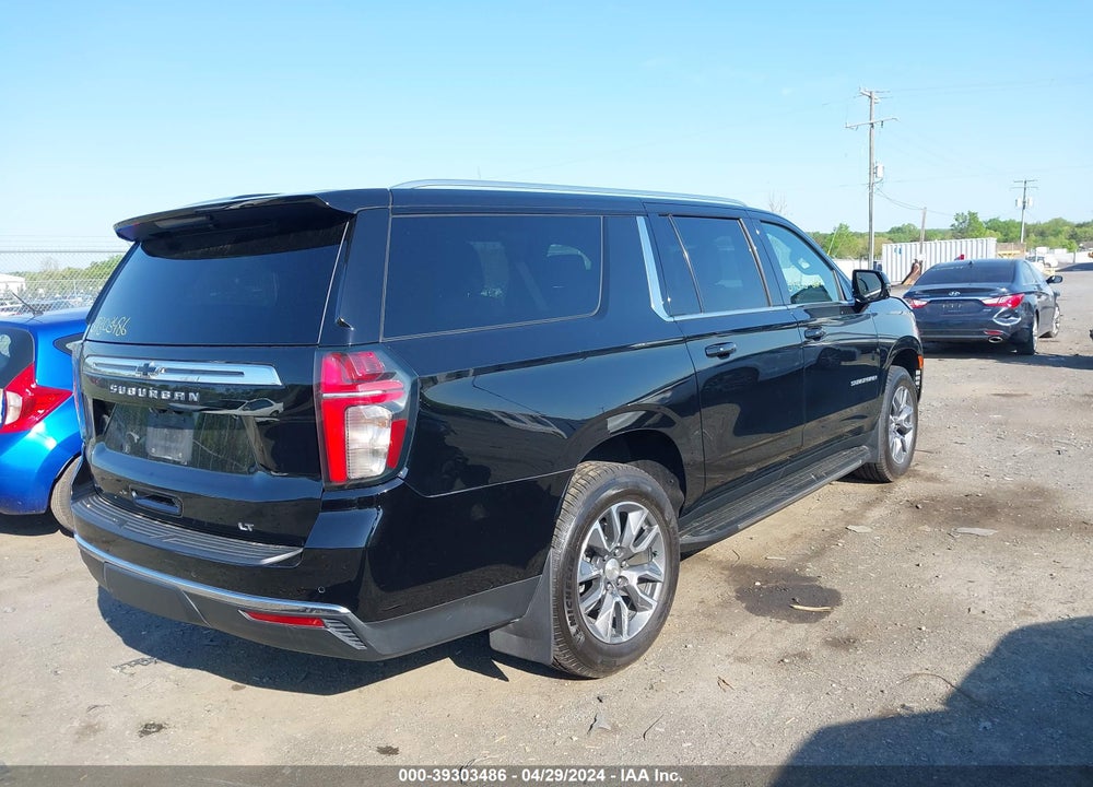 2022 CHEVROLET SUBURBAN 4WD LT VIN: 1GNSKCKD4NR208381