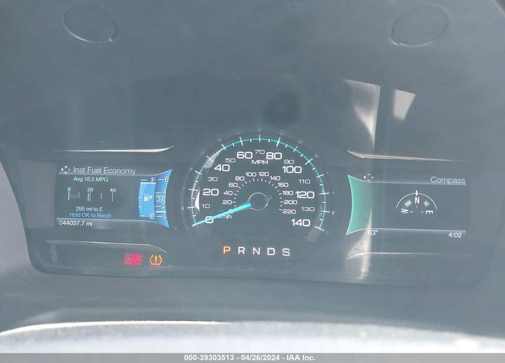 2019 FORD FLEX SEL VIN: 2FMGK5C88KBA38077