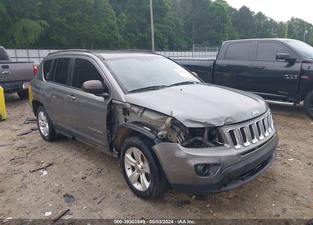 2013 JEEP COMPASS LATITUDE VIN: 1C4NJCEB0DD123939