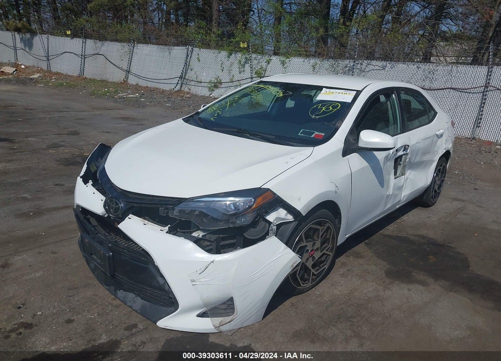 2017 TOYOTA COROLLA LE VIN: 2T1BURHE3HC925195