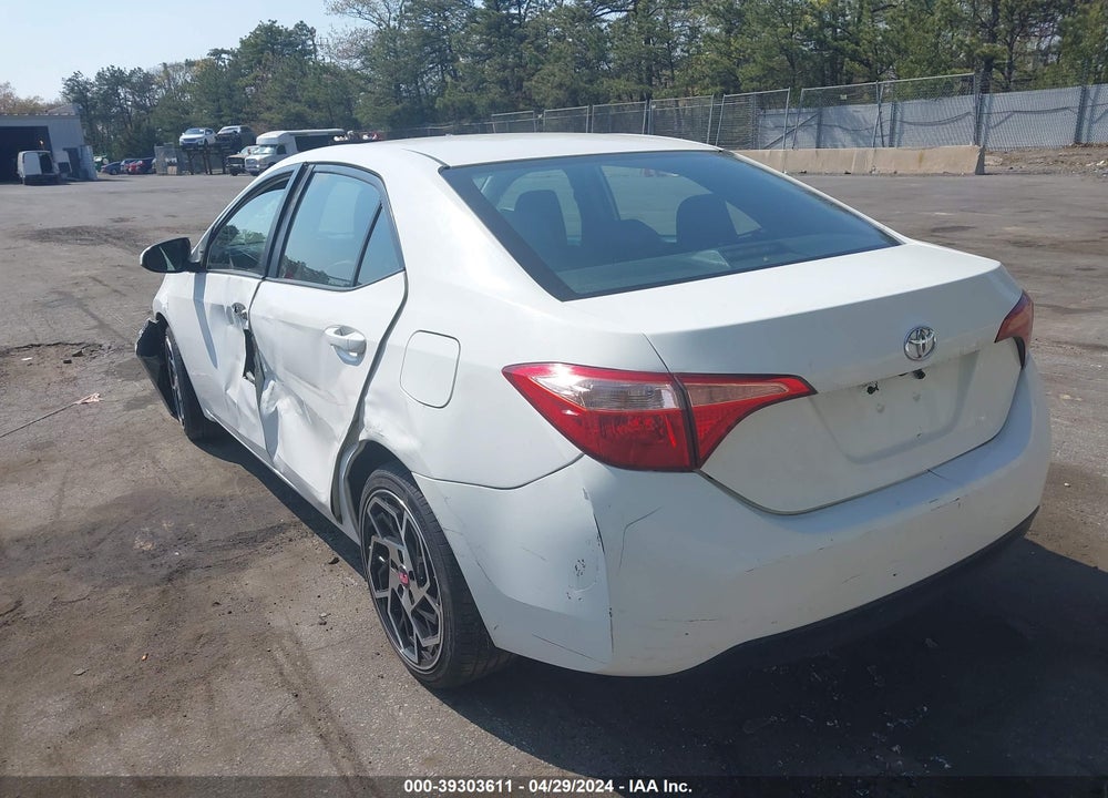 2017 TOYOTA COROLLA LE VIN: 2T1BURHE3HC925195