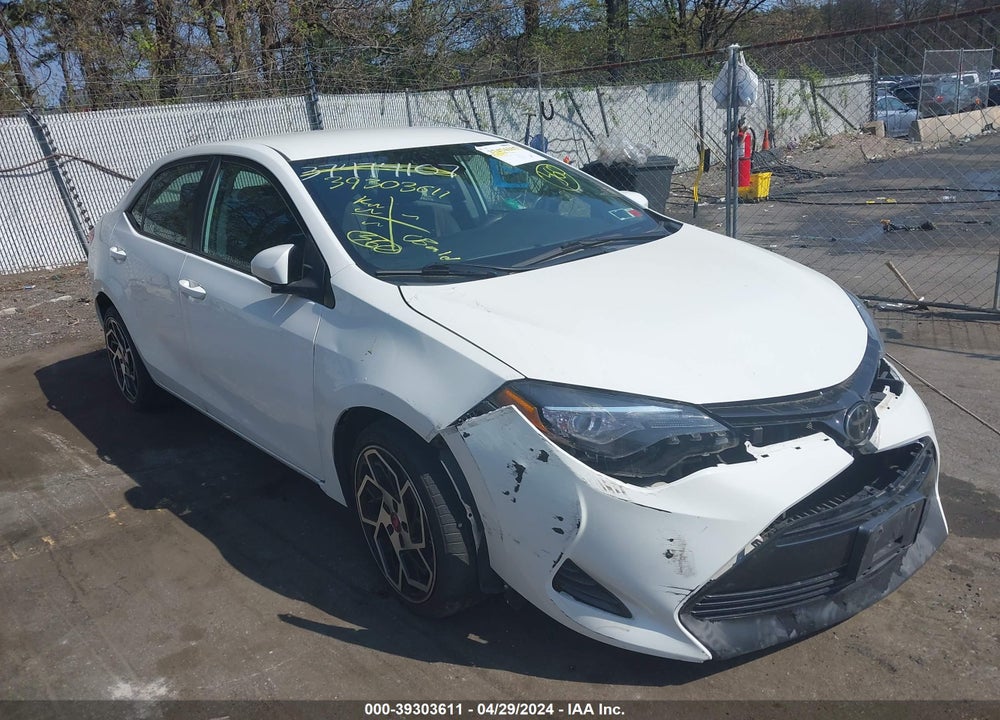2017 TOYOTA COROLLA LE VIN: 2T1BURHE3HC925195