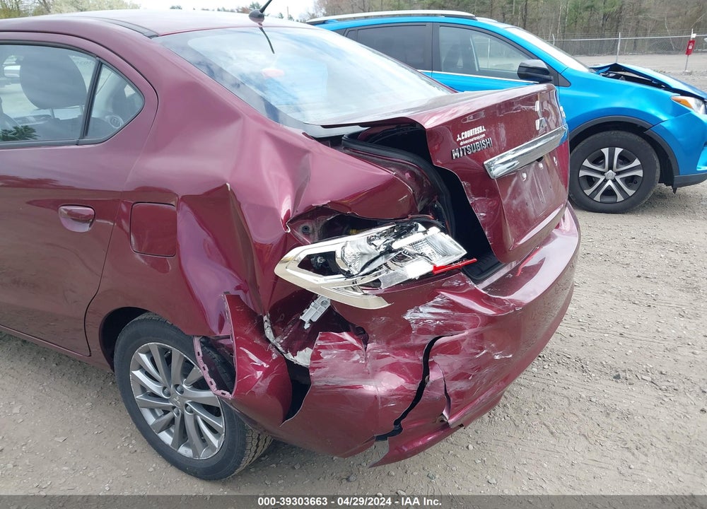 2018 MITSUBISHI MIRAGE G4 ES VIN: ML32F3FJ0JHF08132