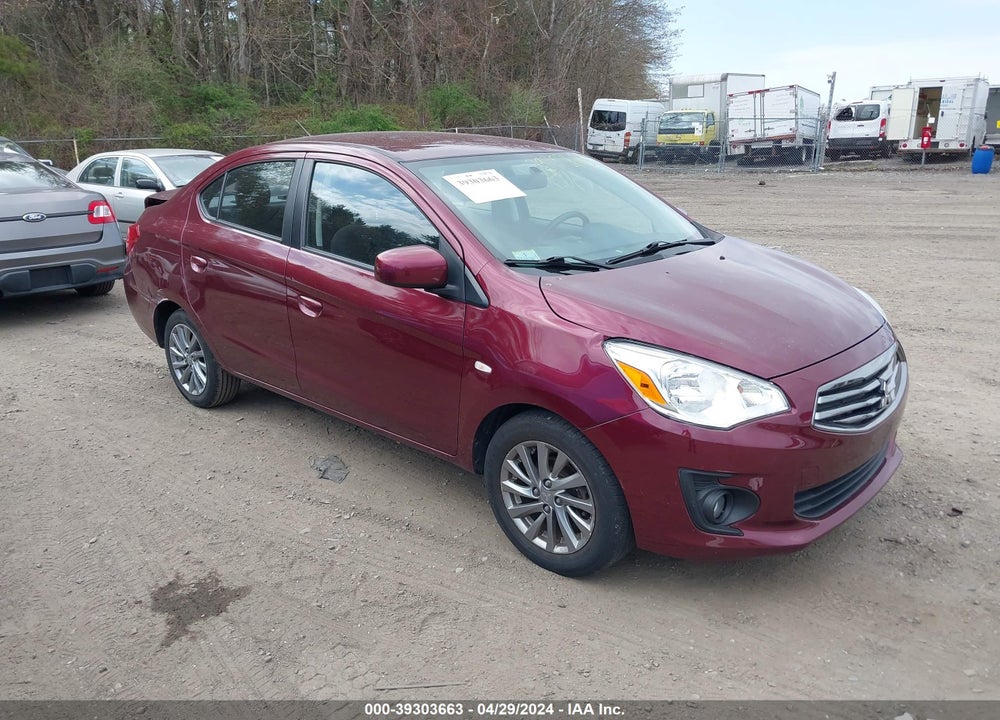 2018 MITSUBISHI MIRAGE G4 ES VIN: ML32F3FJ0JHF08132