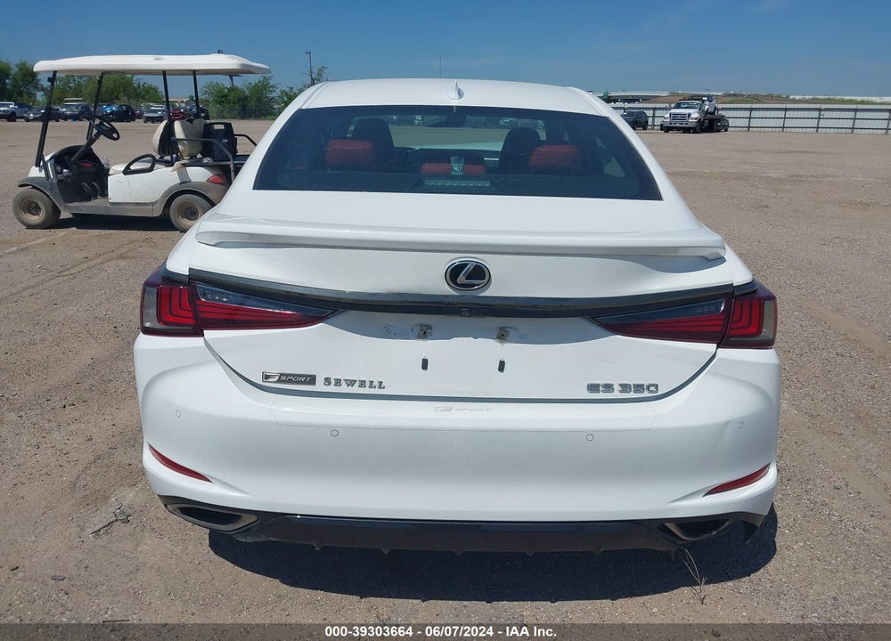 2019 LEXUS ES 350 F-SPORT VIN: 58ABZ1B16KU028234