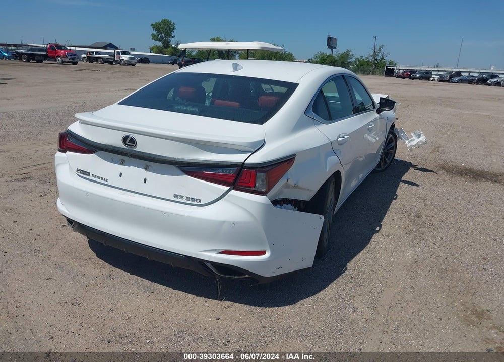 2019 LEXUS ES 350 F-SPORT VIN: 58ABZ1B16KU028234