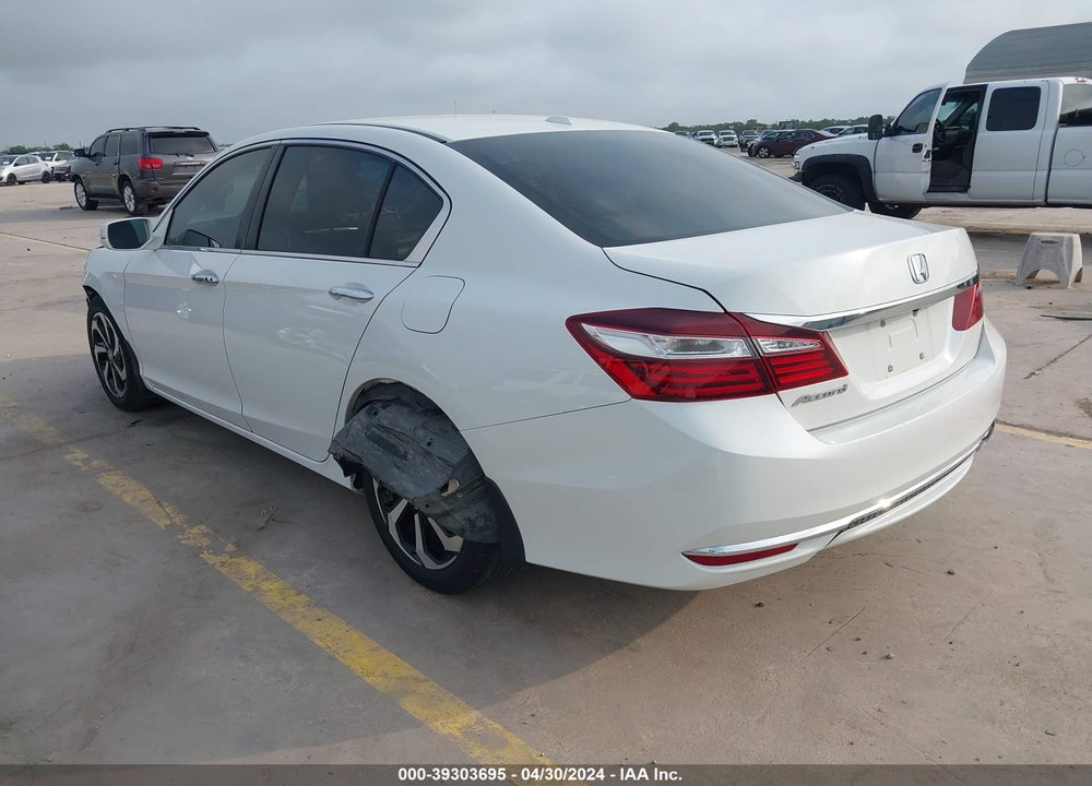 2017 HONDA ACCORD EX-L VIN: 1HGCR2F91HA112995