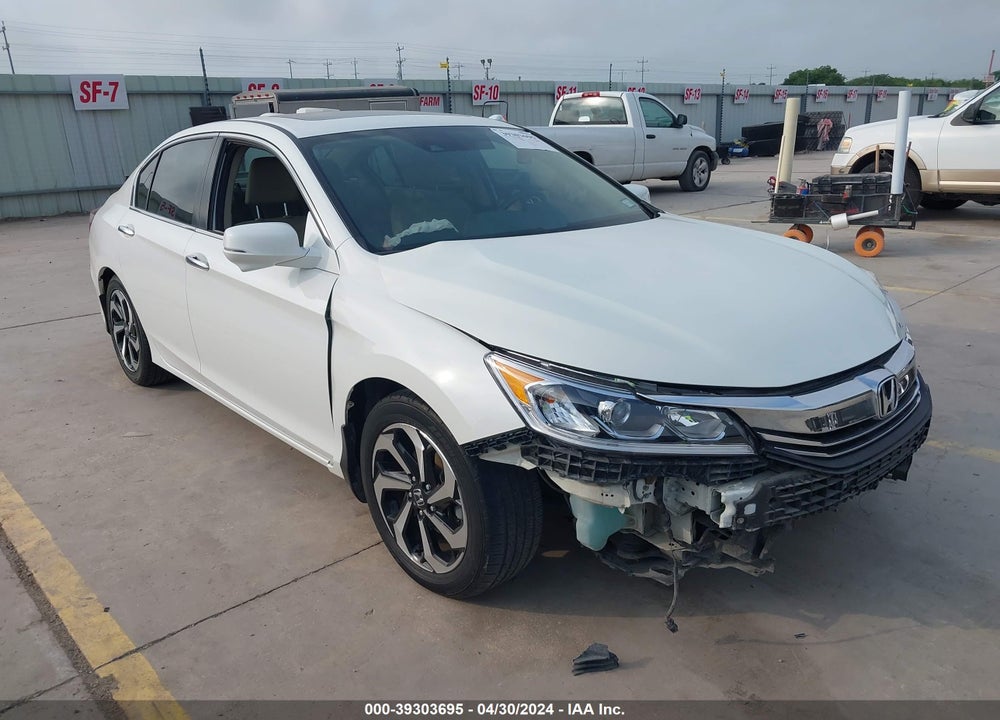 2017 HONDA ACCORD EX-L VIN: 1HGCR2F91HA112995