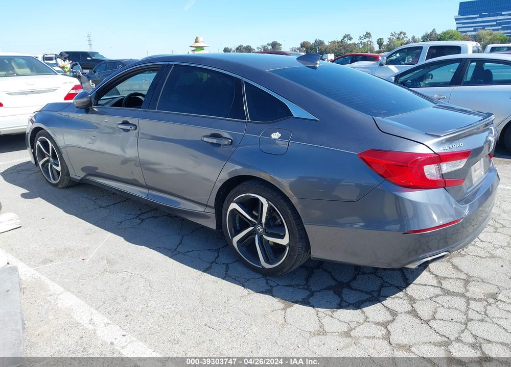 2018 HONDA ACCORD SPORT VIN: 1HGCV1F33JA076671
