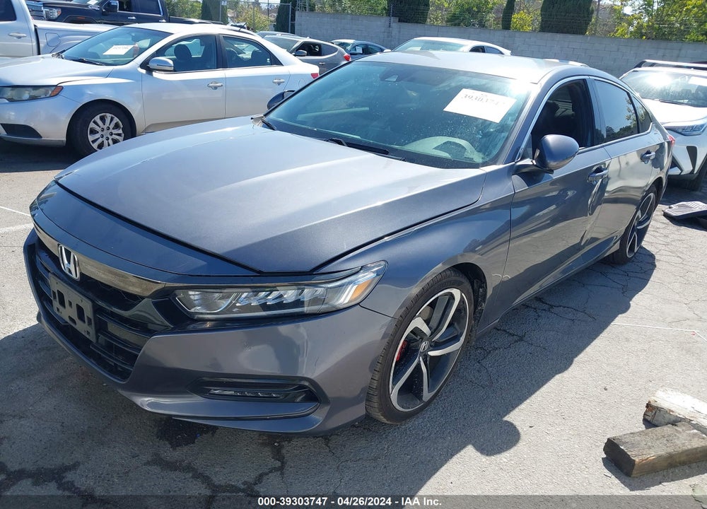 2018 HONDA ACCORD SPORT VIN: 1HGCV1F33JA076671