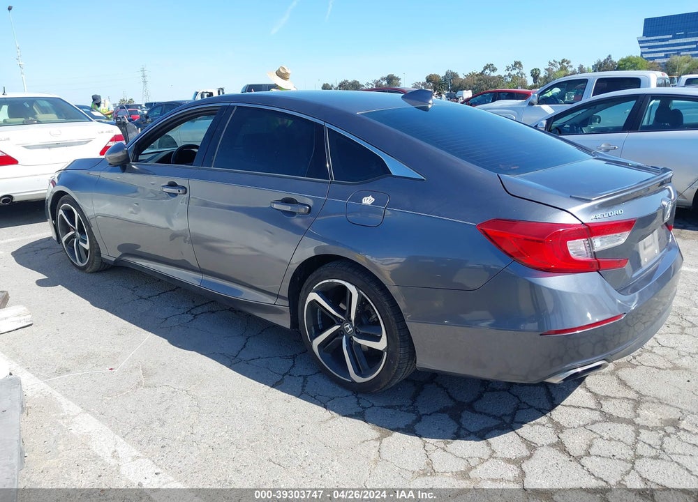 2018 HONDA ACCORD SPORT VIN: 1HGCV1F33JA076671