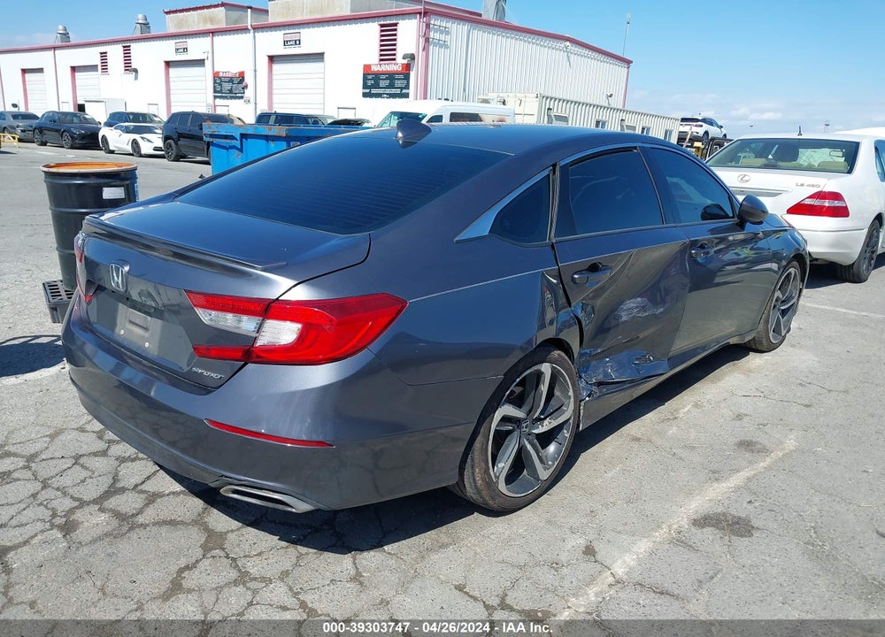 2018 HONDA ACCORD SPORT VIN: 1HGCV1F33JA076671