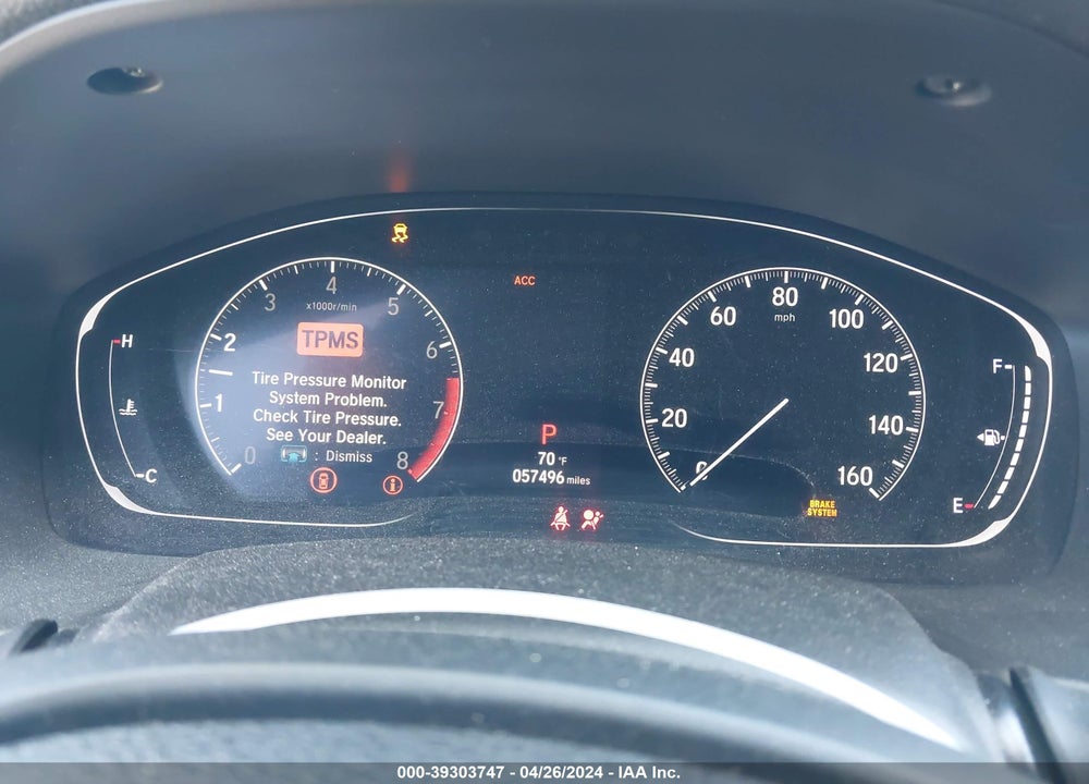 2018 HONDA ACCORD SPORT VIN: 1HGCV1F33JA076671
