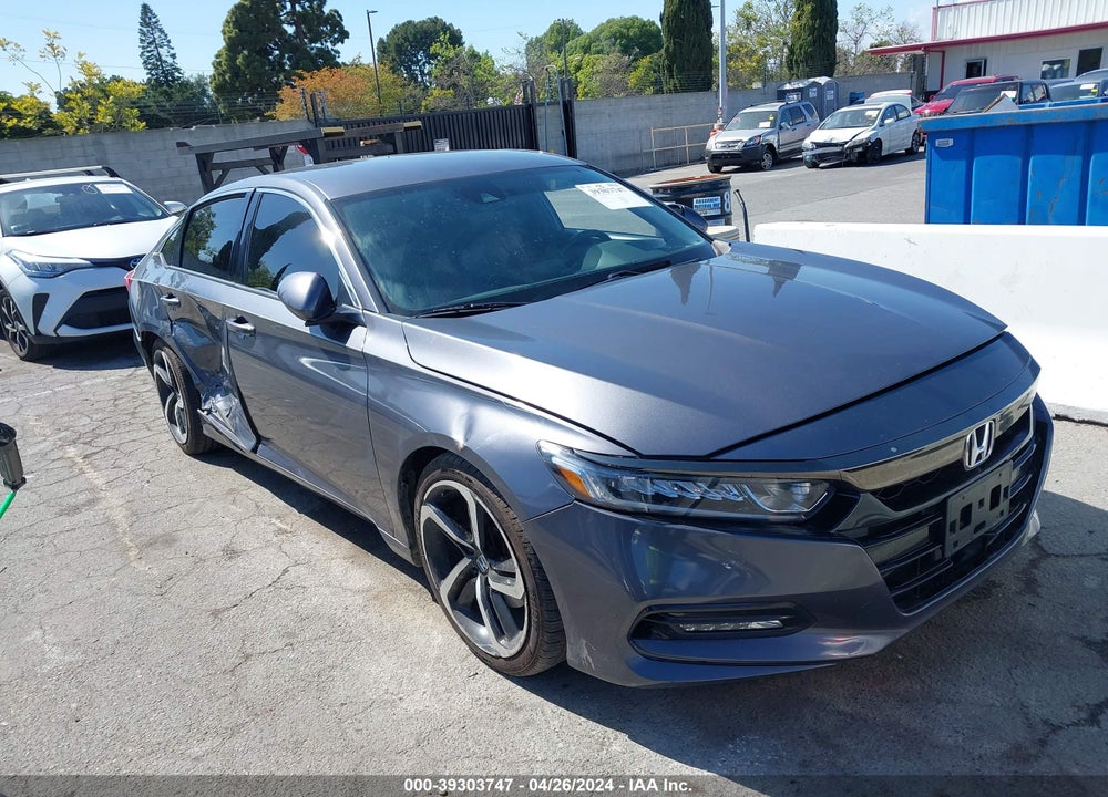 2018 HONDA ACCORD SPORT VIN: 1HGCV1F33JA076671