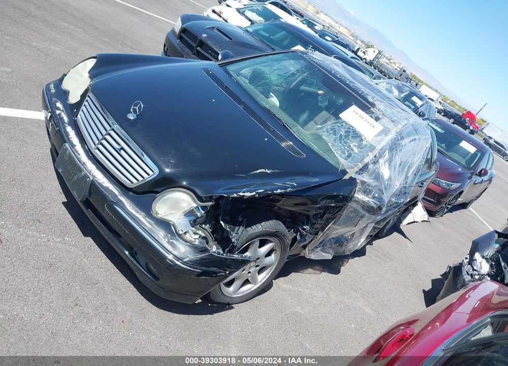 2003 MERCEDES-BENZ C-CLASS 2.6L VIN: WDBRF61J23F380846