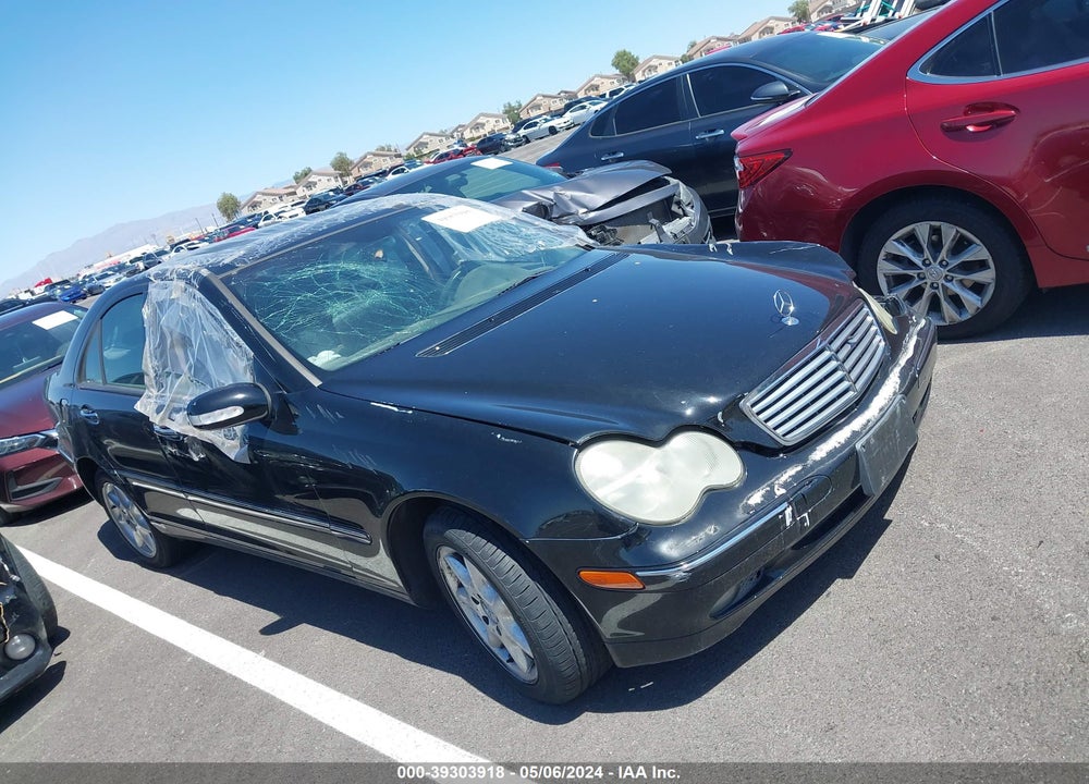 2003 MERCEDES-BENZ C-CLASS 2.6L VIN: WDBRF61J23F380846