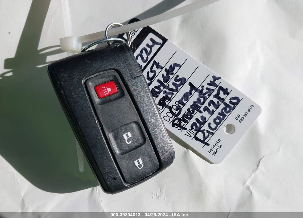 2007 TOYOTA PRIUS VIN: JTDKB20U273262175