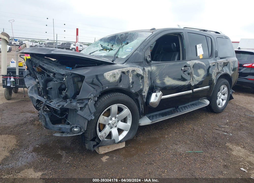 2010 NISSAN ARMADA TITANIUM VIN: 5N1BA0ND9AN618029