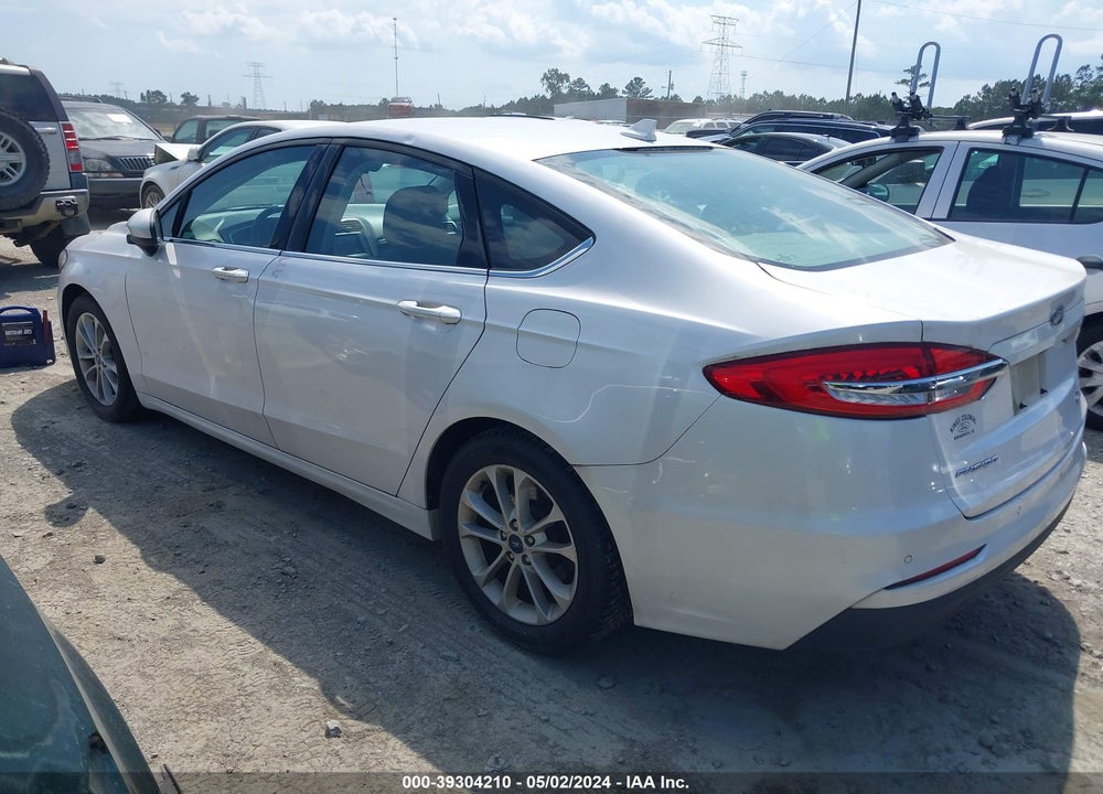 2019 FORD FUSION SE VIN: 3FA6P0HD1KR280954