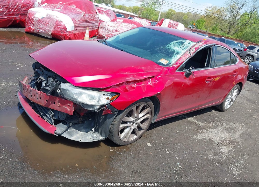 2014 MAZDA 6 I TOURING VIN: JM1GJ1V62E1133701