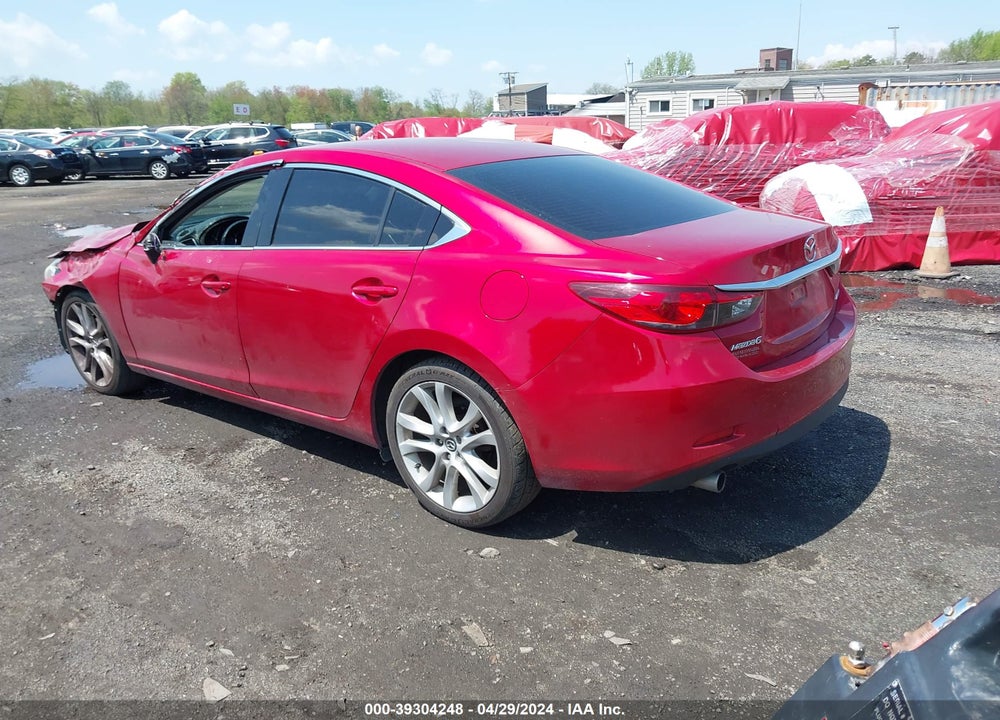 2014 MAZDA 6 I TOURING VIN: JM1GJ1V62E1133701
